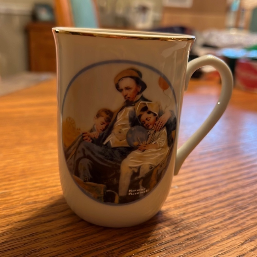 Vintage Norman Rockwell Mug